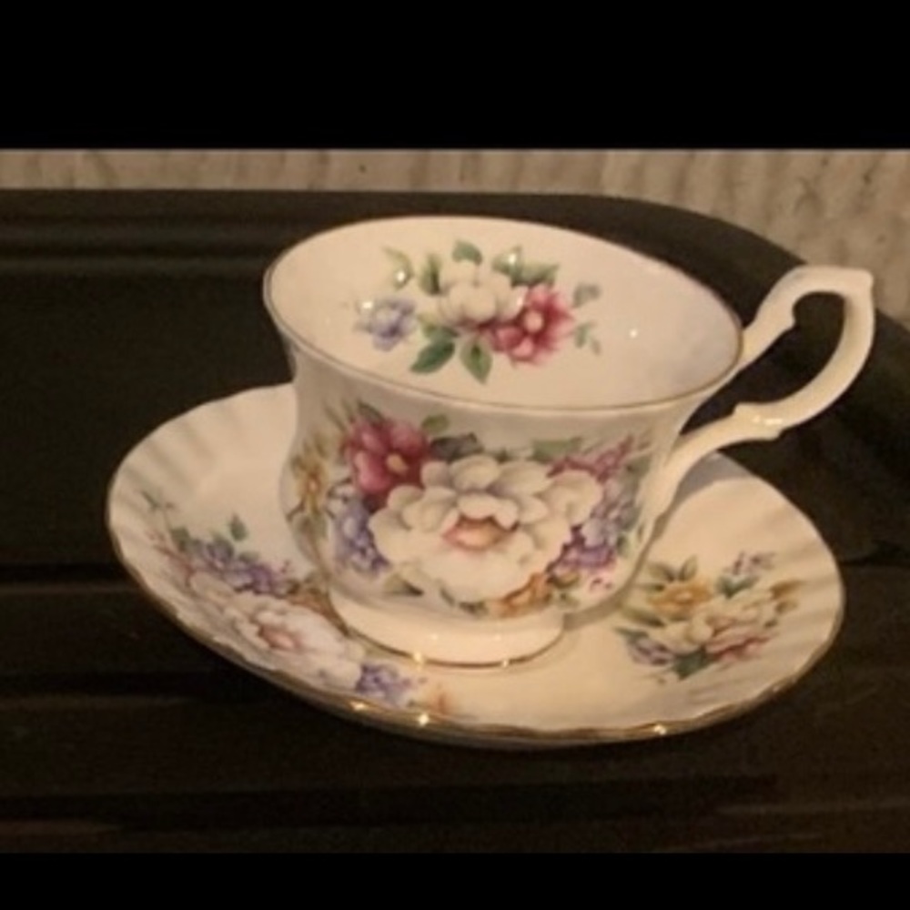 Antique cup and saucer